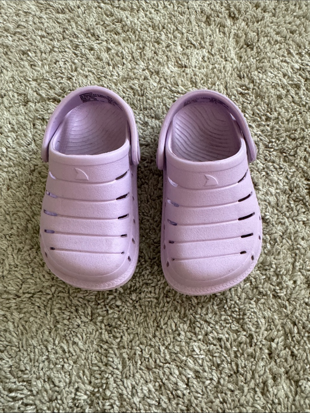 Rugged Shark Toddler clogs- 6